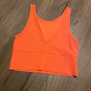 Lululemon Power Pivot Tank Ribbed size 10